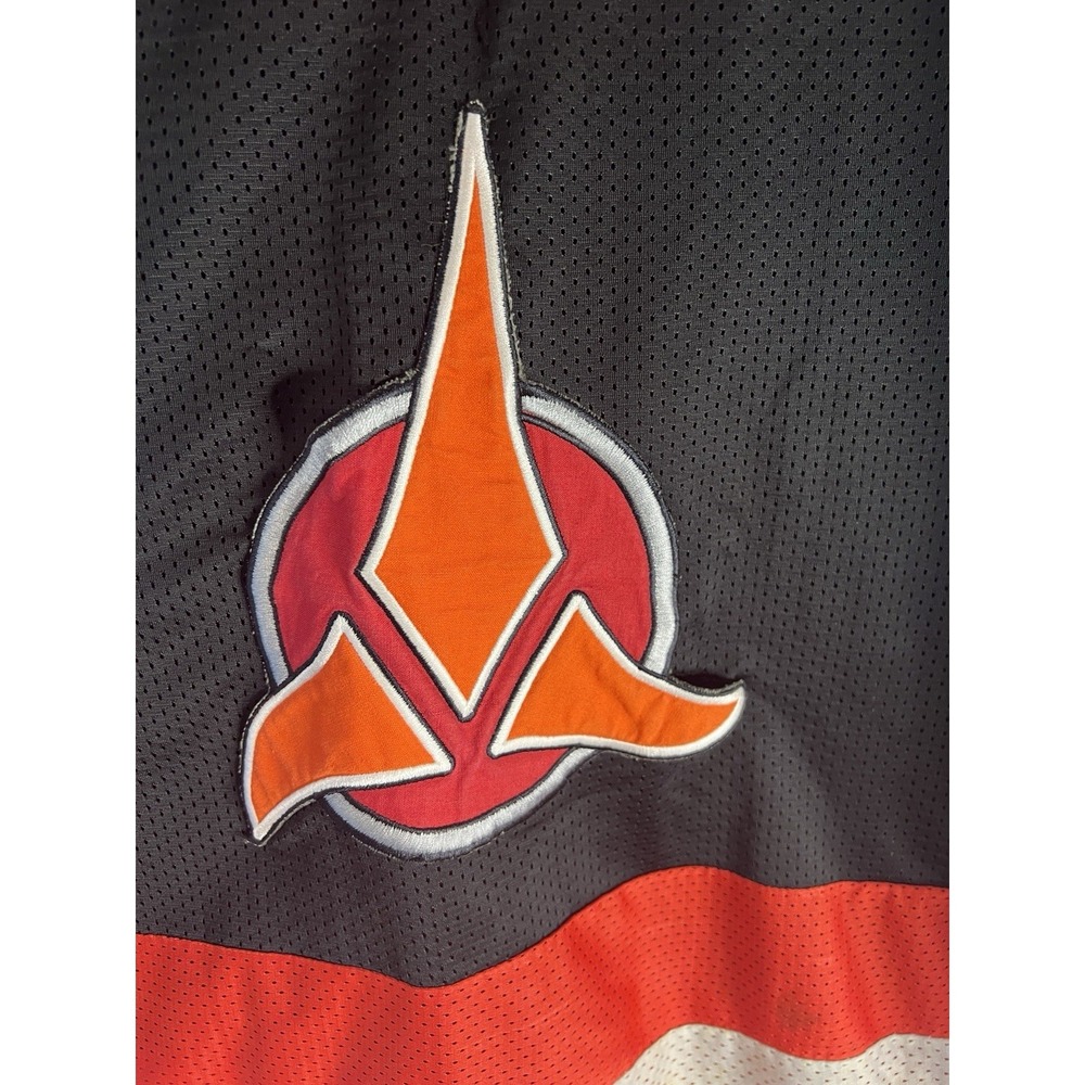 Rare Vintage 1996 Star Trek Klingon Empire Hockey Style Jersey One Size - Picture 5 of 13